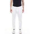 Replay Herren Jeans Mickym Slim-Fit mit Stretch, Weiß (White 001), W36 x L34