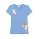 s.Oliver Junior Girl's T-Shirt, Kurzarm, blau 5362, 116/122
