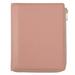 Quovadis Genuine Leather Personal Organizer Cover [Bible Size L Zip Cover] Timer 17 Dusty Pastel Italian Leather Powder Pink QUOVADIS Timer17 qv936lzdppp