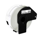 GREENCYCLE 100 Roll(400 Labels/Roll) Compatible for Brother DK-1201 DK1201 1.1 x 3.5 Standard White Paper Address Labels for QL Label Printers