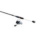 13 Fishing 1136842 6 ft. 7 in. M Spinning Combo - 2000 Reel Fast Black White & Blue