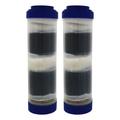 Tier1 Replacement for New Wave Enviro 10 Stage 10 x 2.5 Inch Countertop or Undersink Filter Cartridge (2-Pack)