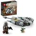 LEGO Star Wars The Mandalorianâ€™s N-1 Starfighter Microfighter 75363 Building Toy Set for Kids Aged 6 and Up with Mando and Grogu Baby Yoda Minifigures Fun Gift Idea for Action Play