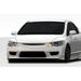 2006-2011 Honda Civic 4DR Duraflex JDM Type R Conversion Front Bumper Cover - 1 Piece