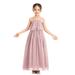 Ekidsbridal A-Line Ruffle Chiffon Flower Girl Dresses Junior Bridesmaid Gown for Wedding Ceremony 192 10