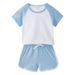 ZIZOCWA Baby Clothes for Girls 2T-3T Kids Child Toddler Baby Boys Girls Long Sleeve Cute Sweatshirt Pullover Tops Patchwork Trousers Pants Outfit Set 2Pcs Clothes Baby Girl Name Brand Clothes Autumn