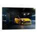 Sports Car in Yellow Color Canvas Wall Art Decor Horizontal Version Gallery Wrapped Wall Decor Artwork Modern Home Decorations