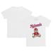 Infant Tiny Turnip White Washington Nationals Teddy Boy T-Shirt