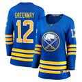 Women's Fanatics Branded Jordan Greenway Royal Buffalo Sabres Home Breakaway Jersey