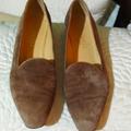 Gucci Shoes | Brown Suede Gucci Flats 36.5 B Us 6 | Color: Brown | Size: 6