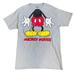 Disney Shirts | Disney Mickey Mouse Original Mickey Graphic Tshirt New Without Tags Gray Medium | Color: Gray | Size: M