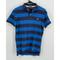 American Eagle Outfitters Shirts | American Eagle Aeo Short Sleeve Polo Stripe Blue Shirt Men’s Size Small Rugby | Color: Blue | Size: S