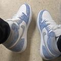 Nike Shoes | Air Jordan Retro 1 High Og Hyper Royal Sneakers | Color: Blue/White | Size: 10.5