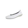 Slipper NATURAL FEET "Polina", Damen, Gr. 35, weiß, Leder, elegant, Schuhe, in tollem Design
