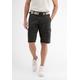 Bermudas LERROS "LERROS Cargo Bermuda, unifarben" Gr. 33, Normalgrößen, grau (dark graphite) Herren Hosen Bermudas