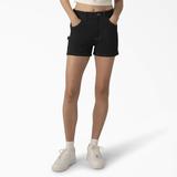 Dickies Women's Carpenter Shorts, 3" - Black Size 28 (FRR50)