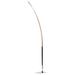 "Finesse Decor Modern Arc LED Chrome 65"" Floor Lamp // Foot Switch - FL-1156"