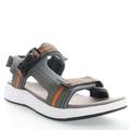 Propét Eli - Mens 10 Grey Sandal Medium