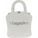 Porte-revues 'magazine' blanc