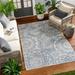 Ayala 2' x 2'11" Cottage Arctic Stone/Charcoal/Steel/Dark Gray/Smoke Outdoor Area Rug - Hauteloom