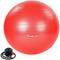 MOVIT® Gymnastikball mit Fußpumpe, 65 cm, rot