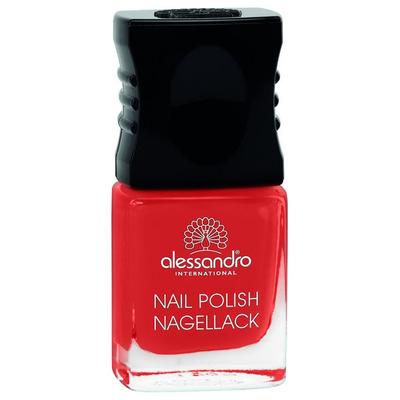 Alessandro - Hot Red & Soft Brown Nagellack 10 ml 27 - SECRET RED
