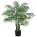 3' Areca Silk Palm Artificial Decorative Tree in Black Pot