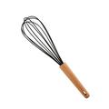 Wovilon Hand-Held Wooden Handle Cake Baking Tool Household Small Mixer Egg Beater