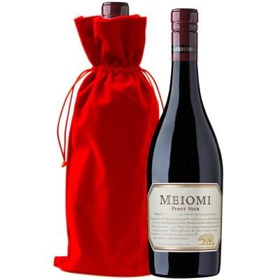 Meiomi Pinot Noir with Red Velvet Gift Bag - California