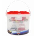 Disney Store Cars Bath Set Lightning McQueen Sarge Sheriff Mater Red New