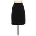 Ann Taylor LOFT Outlet Casual Skirt: Black Solid Bottoms - Women's Size 2