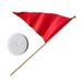 Portable Golf Putting Cup Green Flag Putt Training Hole Training Accessories Accuracy Trainer Cup Golf for Yard Indoor Use Diameter 75mm