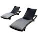 Hokku Designs Lawnton 78.9" Long Single Chaise Metal | 13 H x 78.9 W x 25.8 D in | Outdoor Furniture | Wayfair 8D60FCF571C84F3F9F2EE185901E5926