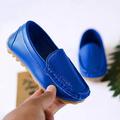 LEEy-world Toddler Shoes Toddler Little Kid Boys Girls Soft Slip On Loafers Dress Flat Shoes Boat Shoes Casual Shoes Little Boys Tennis Shoes Blue