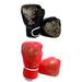 2 Pair Boxing Kickboxing Training Heavy Bag Gloves Punching Bag Gloves for Boxing Kickboxing Thai MMA