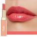 OULAC Moisture Shine Lipstick 2 in 1 lipstick & lip Balm High Shine Juicy Finish 90% Essential Oils Moisturizing lips 2.2g/0.07oz Deep Kiss (04)