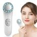 Facial Massager 7 In 1 Face Cleaner Lifting Machine Skin Care Tool Led Blue and Red Light Wave for Skin Firming/Wrinkles Improve Skin Texture White