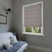 Wide Width Cordless Blackout Fabric Roman Shades by Whole Space Industries in Light Gray (Size 34" W 64" L)