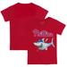 Infant Tiny Turnip Red Philadelphia Phillies Shark T-Shirt