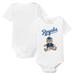 Infant Tiny Turnip White Kansas City Royals Teddy Boy Bodysuit