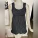 Lululemon Athletica Tops | Lululemon Athletica Women’s Black Tank Top With Drawstring. Size 6 | Color: Black | Size: 6