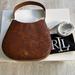 Ralph Lauren Bags | New Ralph Lauren Brown Leather Floral Hobo Shoulder Crossbody Bag Tote. $650. | Color: Brown | Size: Os