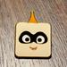 Disney Accessories | Disneyland Shanghai Incredibles Jack Jack Baby Superhero Square Pin Trading 2019 | Color: Green | Size: Os