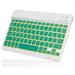 UX030 Lightweight Ergonomic Keyboard with Background RGB Light Multi Device slim Rechargeable Keyboard Bluetooth 5.1 and 2.4GHz Stable Connection Keyboard for Lenovo 81UT00EAUS IdeaPad Laptop