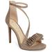 Jessica Simpson Shoes | Jessica Simpson Remy Rose Gold Bling Shimmer Bow Sandals Heels | Color: Gold | Size: 10