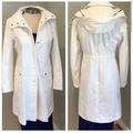 Burberry Jackets & Coats | Burberry Raincoat | Color: White | Size: 8