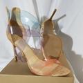 Jessica Simpson Shoes | Jessica Simpson Strappy Spring Sandals | Color: Pink/Tan | Size: 12