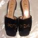 Gucci Shoes | Gucci Zumiez Sandals | Color: Black/Gold | Size: 37 1/2