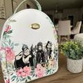 Disney Bags | Disney Villains Floral Mini Backpack- Limited Edition | Color: Green/White | Size: Os