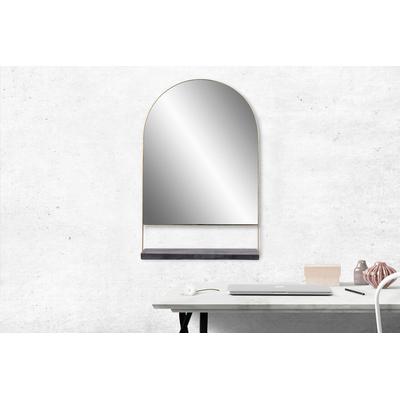 Wandspiegel KAYOOM "Doha 125", schwarz, B:43,5cm H:69cm, Eisen, Spiegelglas, Marmor, Spiegel Image